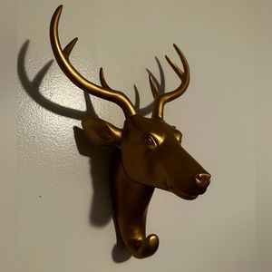 Faux Deer Head Decor